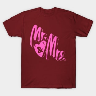 mr and mrs T-Shirt